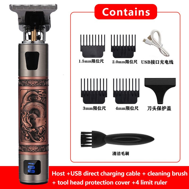USB Rechargeable Electric Clipper/Trimmer